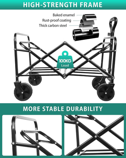 Refuse Buddy - Folding Trolley Wagon