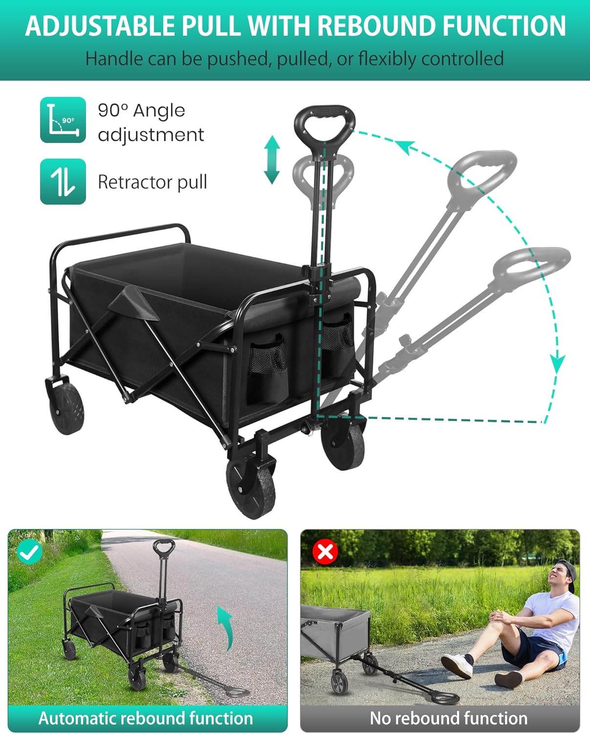 Refuse Buddy - Folding Trolley Wagon