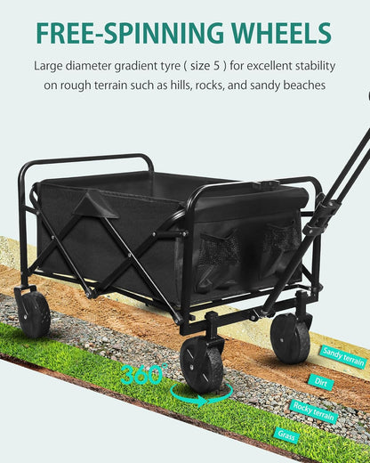 Refuse Buddy - Folding Trolley Wagon
