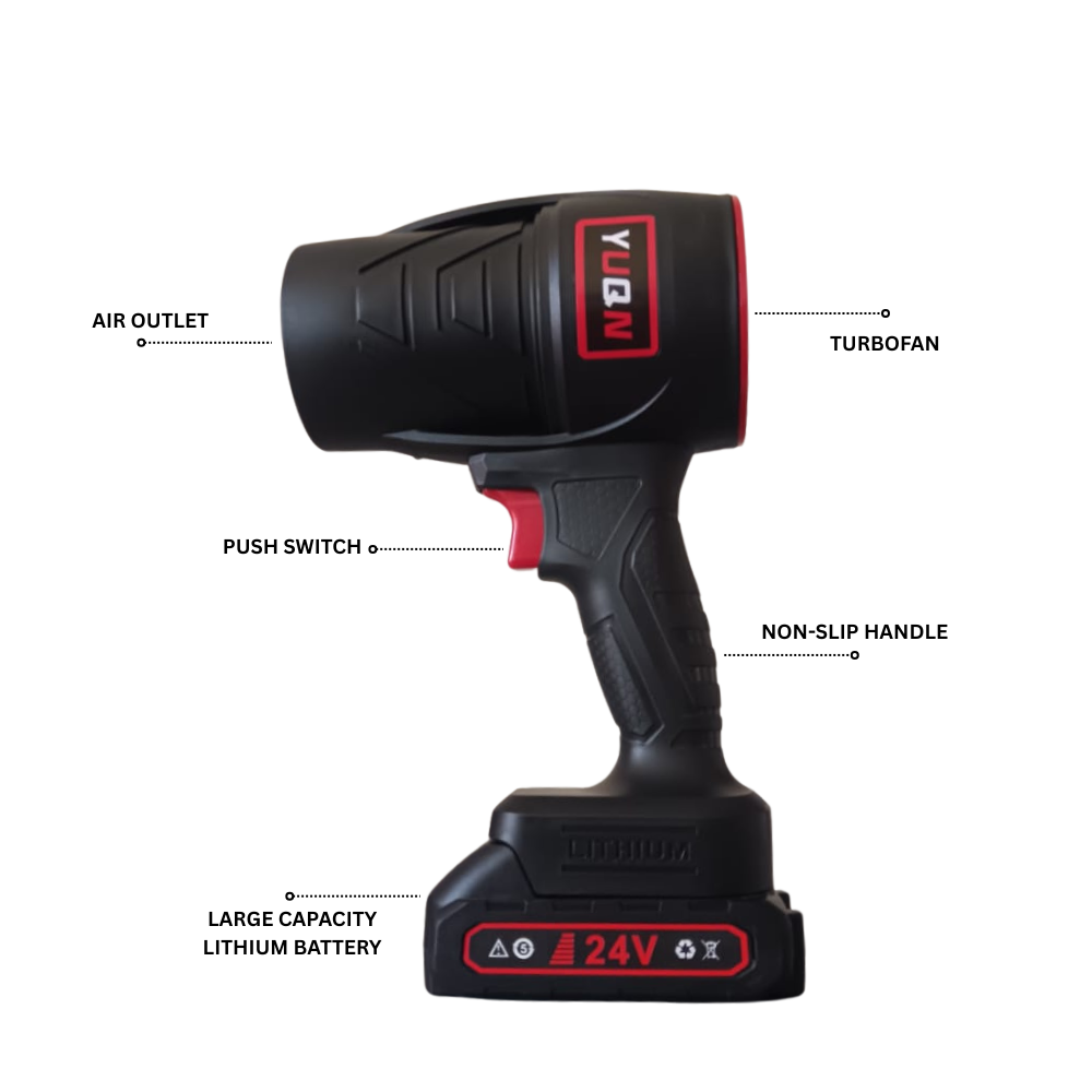 Refuse Buddy AirJet Pro - Cordless Handheld Blower